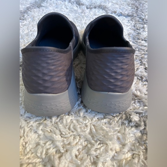 Skechers Men's Dark Grey “Go Walk” Slip-In Shoes - Picture 7 of 8